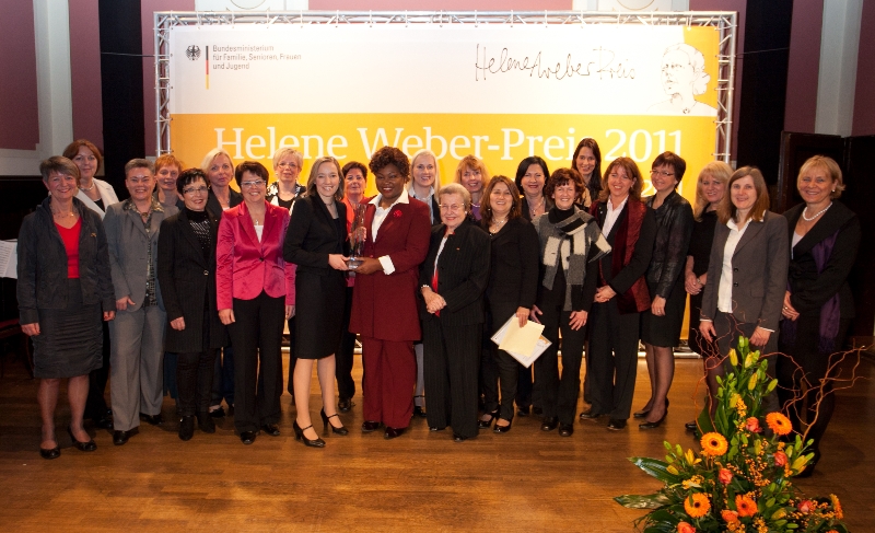 Helene-Weber-Preis 2011 u.a. mit Familienministerin Kristina Schröder, MdB